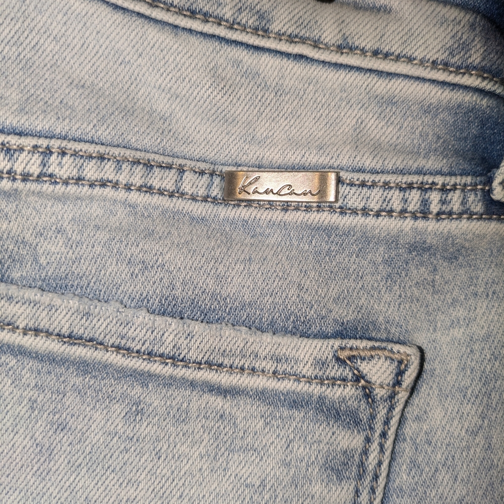 KanCan Light Blue Distressed Ankle Jeans - Picture 4 of 5